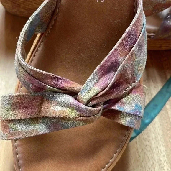 Slightly used Italian shoemakers sandals women’s 10 made in Italy. - Picture 3 of 6